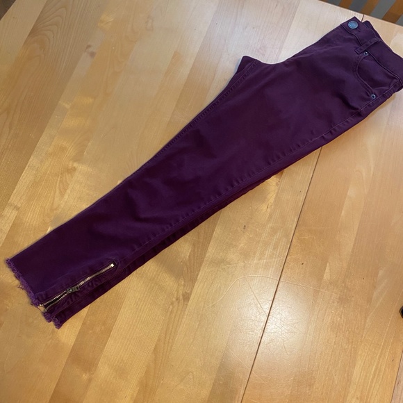 Express High Rise Cropped Legging Size 0 - Picture 3 of 6